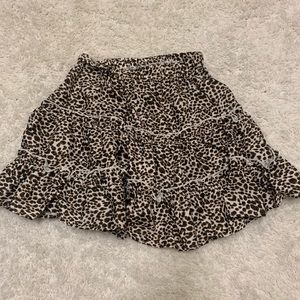 Shein Cheetah Skirt